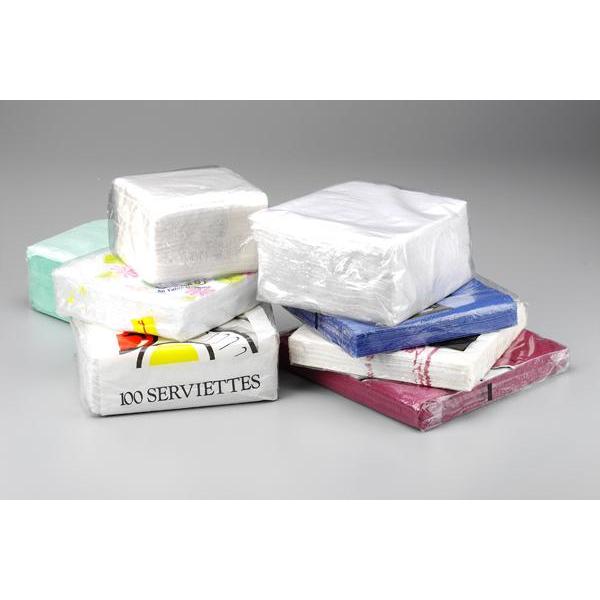 Fully Automatic Tissue Paper Napkin / Serviette Soft Pack Over-wrapping Machine